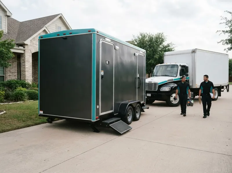 Luxury Restroom Trailers in Frisco, TX
